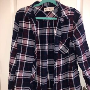 vintage plaid flannel